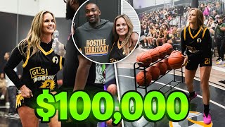 I played in a $100,000 3pt Contest vs NBA Players!!