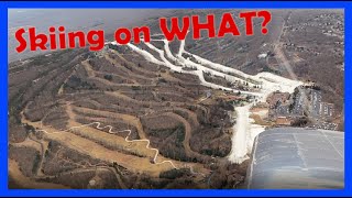 Aerial Video of Camelback Mountain, PA