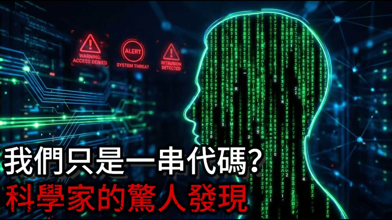 我們只是一串代碼？人類無法證明的終極真相｜模擬假說