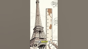 The Eiffel Tower Grows Taller in Summer 🌞 #WorldFacts #Paris #Engineering #QuickTruths