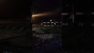 CU shuttle train passing through the gate at night 🚂🌙 #Shorts CU shuttle train passing through the gate at night 🚂🌙 #Shorts