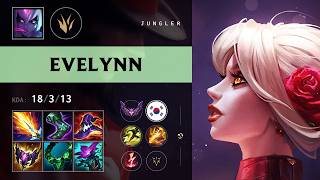 Evelynn Jungle vs KhaZix - KR Master Patch 26.17