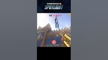 Flying ZARYA #overwatch2 #overwatch #zarya