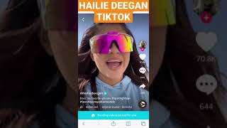 HailieDeegan TikTok