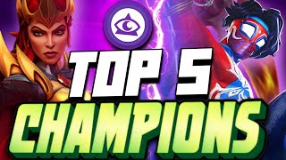 TOP 5 MYSTIC Champions in Marvel Contest of Champions (2026) | Best 7-Star Rank Up Guide