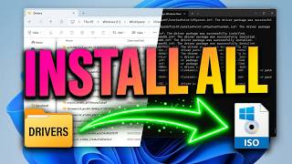 Custom Windows ISO: Automatically Install Every Driver at Once
