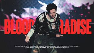 [4K] 260808 Bloody Paradise Enhypen World Tour Blood Saga In Busan 엔하이픈 제이 직캠 Jay Fancam