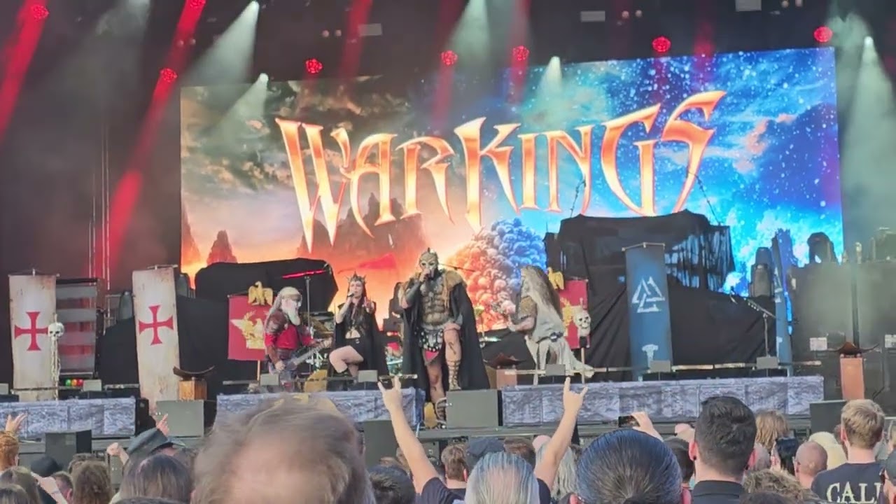 Warkings-  Spartacus (feat Morgana le Fay) live in Rastatt