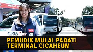 Cicaheum Terminal In Bandung Is Starting To Fill Up With Travelers Here Are The Intercity Bus Ro