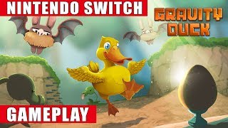 Gravity Duck Nintendo Switch Gameplay