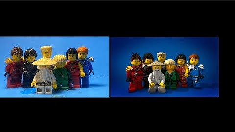 Ninjago intro comparison