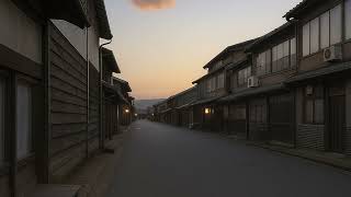 Empty Street Glow – Lofi Japan at Dusk ✨🏮