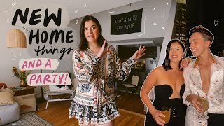 VLOG: new furniture has arrived + a special party!