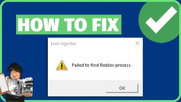 How to fix "Failed to find Roblox process" krnl