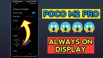 Poco M2 Pro Always on Display 😱😱 || #2 Comment Box 😍😍