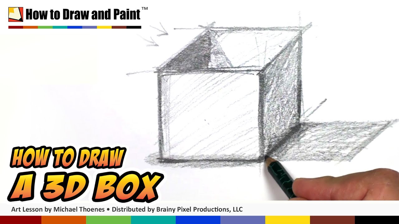  How To Draw A 3d Box in the world Check it out now 