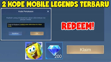 2 KODE REDEEM MOBILE LEGENDS TERBARU | KODE REDEEM ML HARI INI NOVEMBER 2025