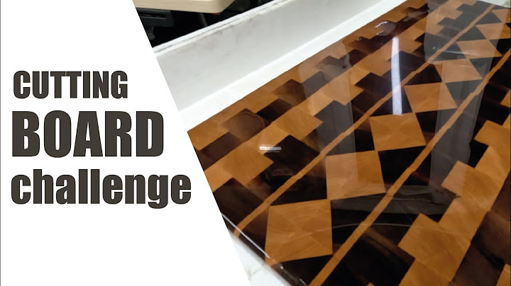 Cutting Board Challenge - Did I succeed?