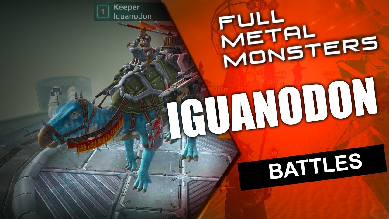 Full Metal Monsters/Jurassic Monster World: Iguanodon Battles!!!