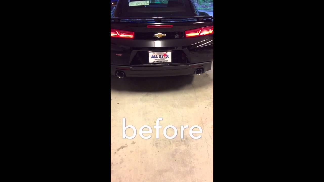 2016 Camaro SS flowmaster super 44 non npp