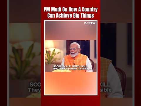 Mega Exclusive - When Scope, Scale And Speed Meet Skill: PM Modis Recipe For Success @NDTV