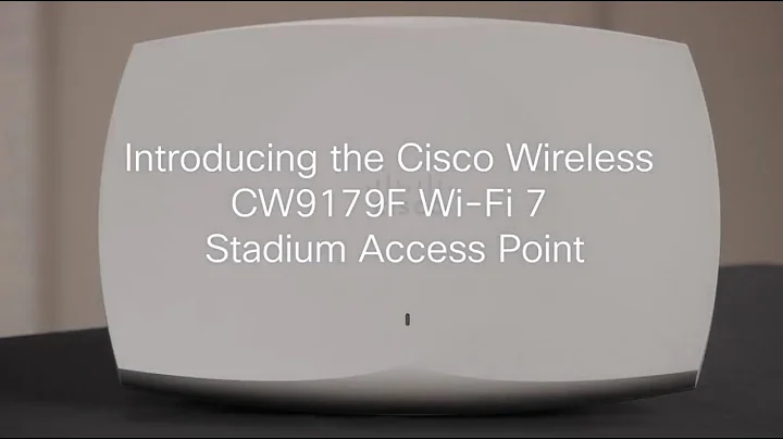 Unboxing the Cisco Wireless CW9179F Wi-Fi 7 Access Point