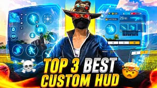 WORLD’S BEST CUSTOM HUD CODES☠️ BEST 3 FINGER FREESTYLE CUSTOM HUD😱