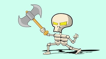 A simple skeleton in InkScape