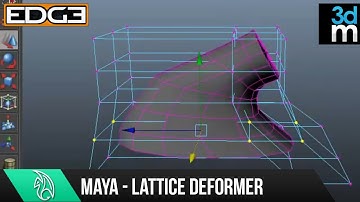 Maya Tutorial - Using Lattice Deformers by 3dmotive HD