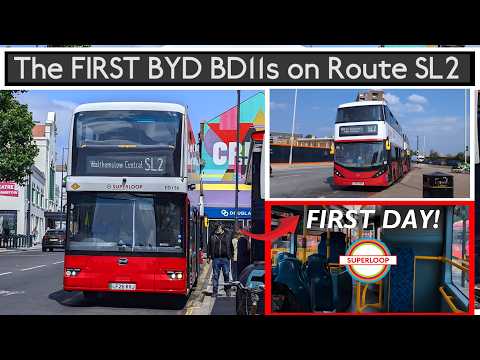 The SL2's BRAND NEW BYD BD11s (First Second Generation Facelifts!) Interior Tour + Enviro400 Cities