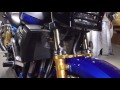 ZRX1200ダエグカスタムちょっとずつ。フォークガード、ラジエターコアガード