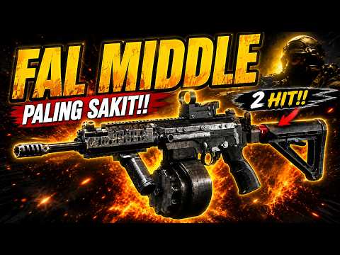META FAL MIDDLE TERBARU! Damage Gila, Auto Rata 1 Map | Arena Breakout