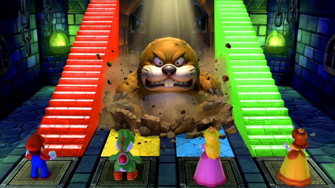 【マリオパーティ10】ミニゲーム対決マリオVsピーチVsデイジーVsヨッシー(たつじん難易度)