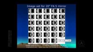 The shaping and testing of two 20-inch optical telescope mirrors