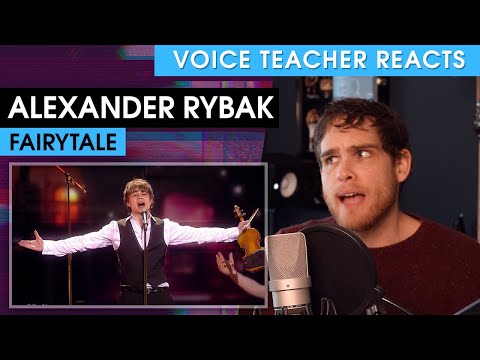 Voice Teacher Reacts to Alexander Rybak - Fairytale | Norway 🇳🇴 | Grand Final | Eurovision 2009