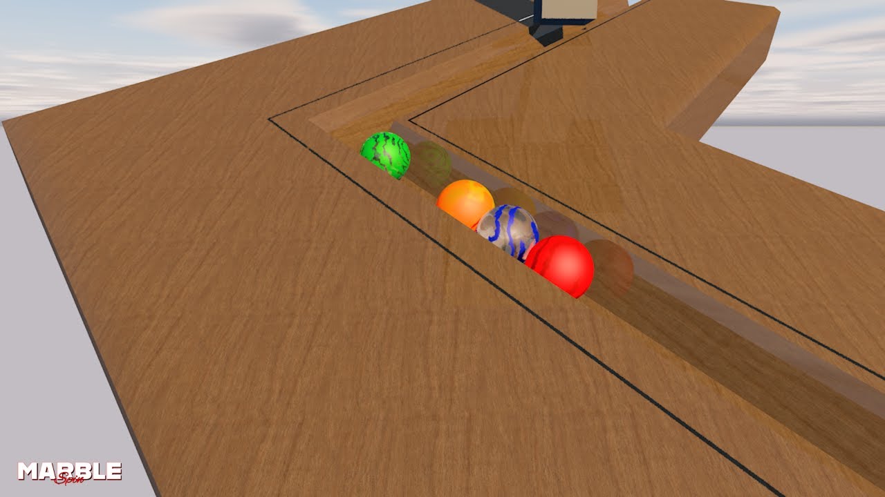 3D Marble Ball Run Animation 16 - YouTube