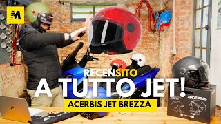 Acerbis Jet Brezza, Recensito il casco jet bello e leggero