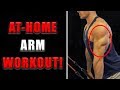 V Shred | Complete Biceps & Triceps Workout At-Home (Resistance Band Workout)