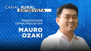 Canal Rural Entrevista | Mauro Ozaki, pesquisador do Cepea/Esalq-USP | Canal Rural