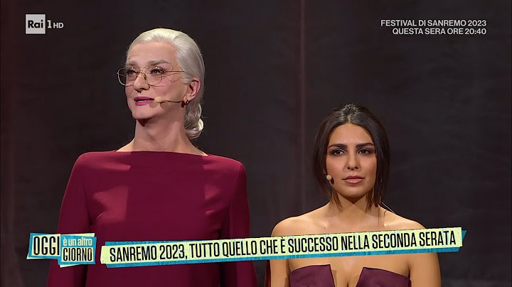 Il meglio della seconda serata del Festival di Sanremo 2023 - Oggi è un altro giorno 09/02/2023