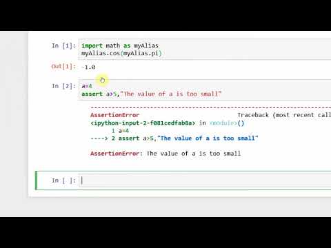 Lec 11|keywords(as,assert) part 3|Python|By BhanuPriya