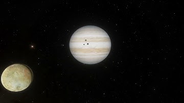 Triple Eclipse on Jupiter - 1080p HD 60fps