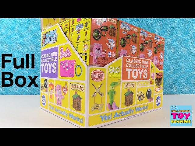 Full Case World's Smallest Classic Mini Collectible Blind Box Bag Unboxing  Toy Review TheToyReviewer 