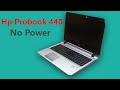 How to fix hp probook 440 g3 laptop power is not turning on