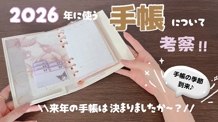 【目指せ一元化】来年の手帳はバイブルサイズに決定！その理由とセットアップ🌟