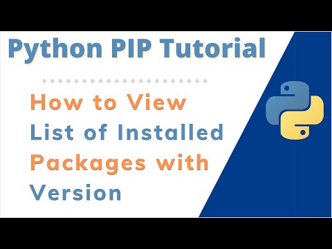 How to get a list of Installed Packages with Version Details in Python Jupyter Notebook