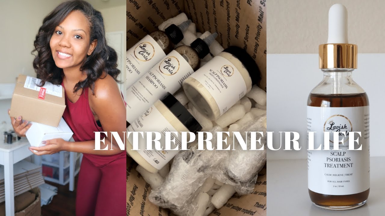 Упаковка заказов на сумму 200 долларов для моего бизнеса по продаже натуральной косметики для вол...