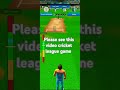 Cricket league game #Cricket short op#viral op