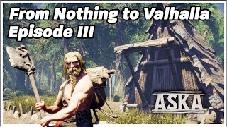 Getting my FARMING to feed the Village in Aska - Episode 3