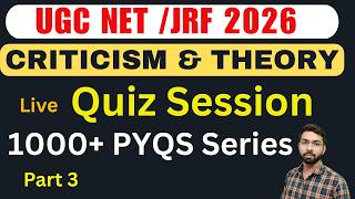 UGC NET JRF Literary criticism and literary theory pyqs practice ||Literary criticism questions ||